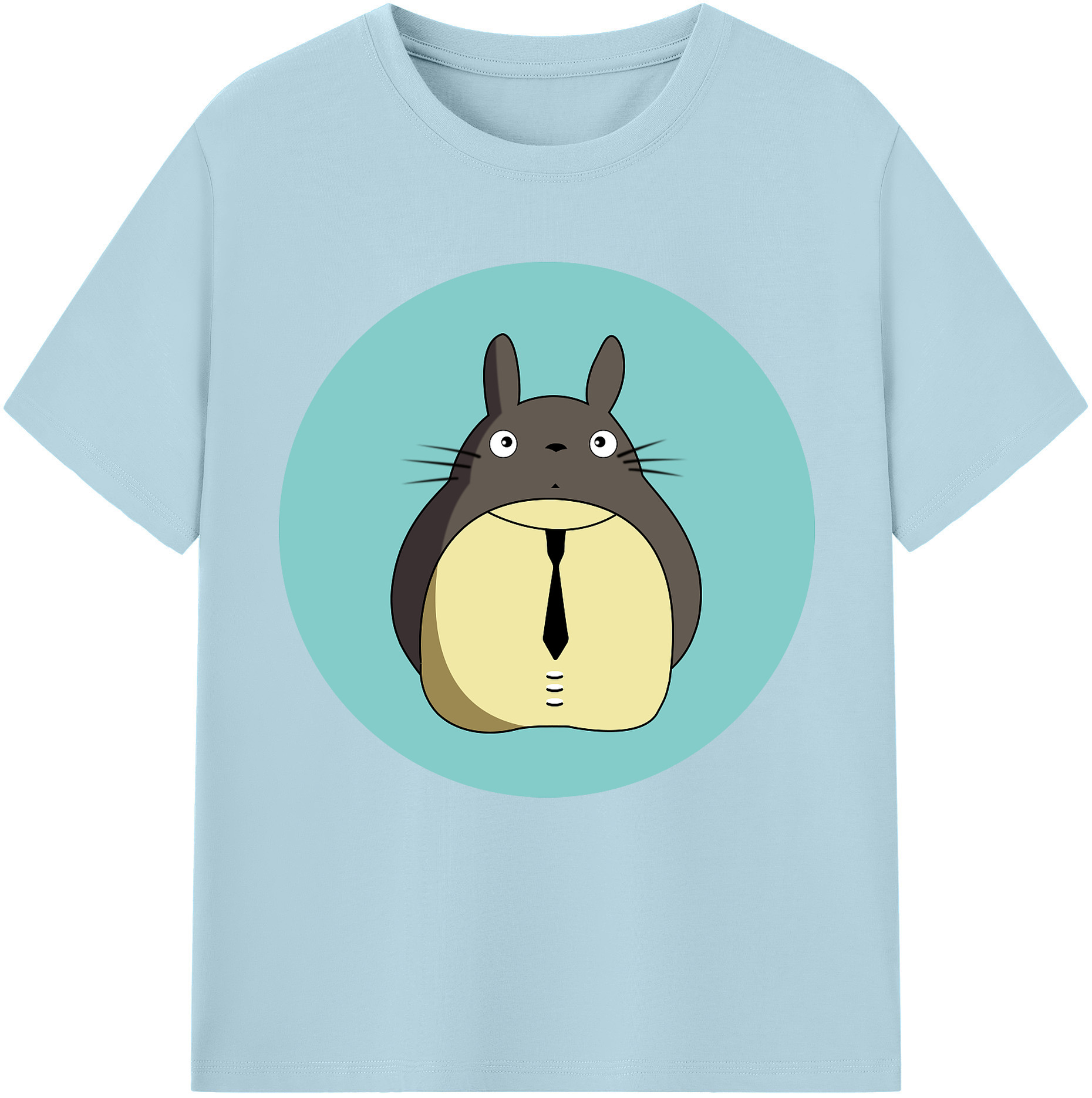 （画像用） となりのトトロ 草壁メイ 草壁サツキ My Neighbor Totoro Satsuki Kusakabe Mei Kusakabe 綿100％半袖Tシャツ（フロントプリント）